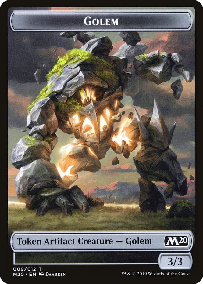 0009 Golem Token T Core Set 2020
