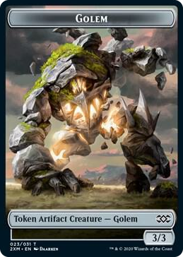 0023 Golem Token T Double Masters