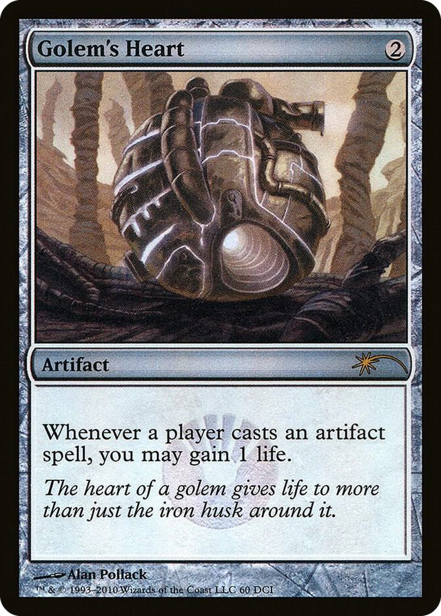 0060 Golem's Heart P WPN & Gateway Promos