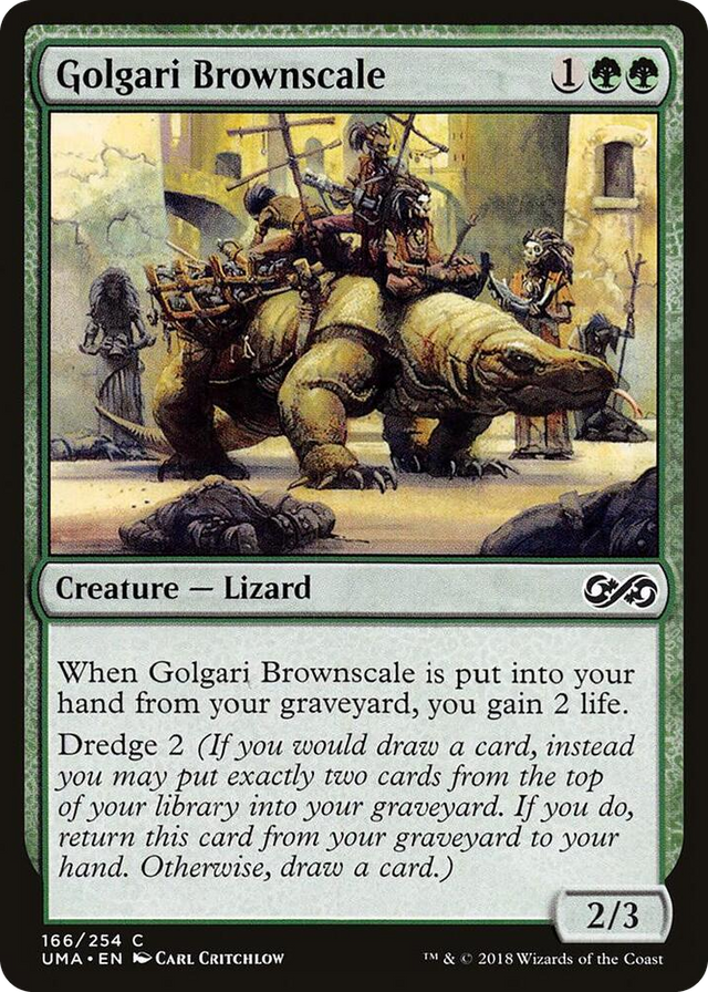 0166 Golgari Brownscale C Ultimate Masters