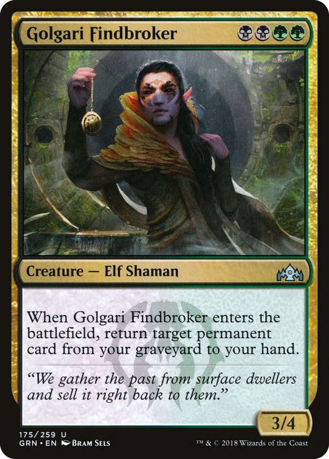 0175 Golgari Findbroker U Guilds of Ravnica