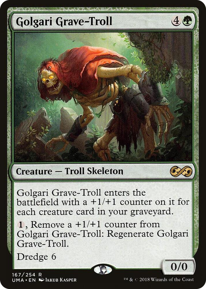 0167 Golgari Grave-Troll R Ultimate Masters