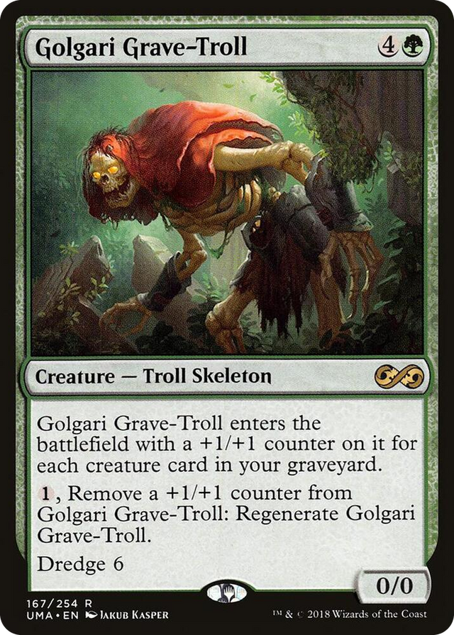 0167 Golgari Grave-Troll R Ultimate Masters