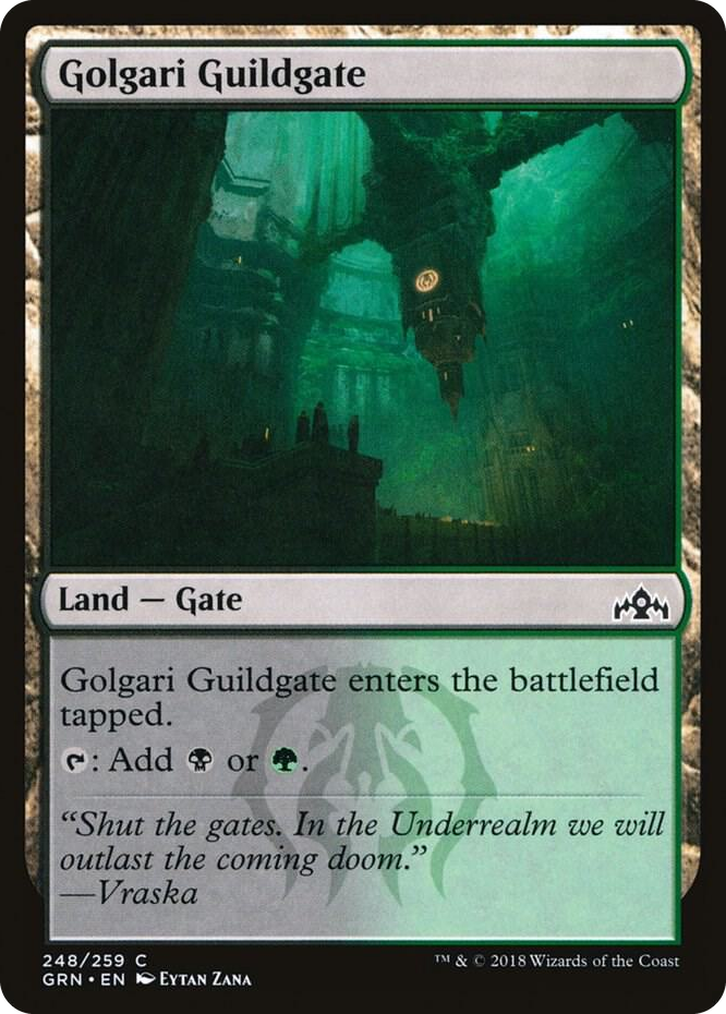 0248 Golgari Guildgate (248) C Guilds of Ravnica