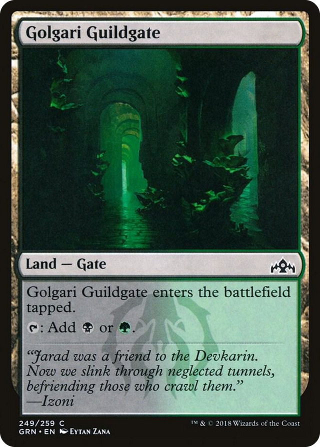 0249 Golgari Guildgate (249) C Guilds of Ravnica