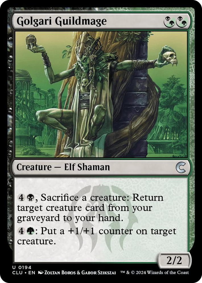 0194 Golgari Guildmage U Ravnica: Clue Edition