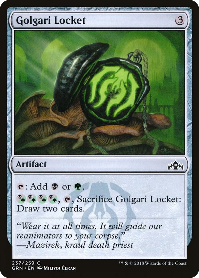 0237 Golgari Locket C Guilds of Ravnica