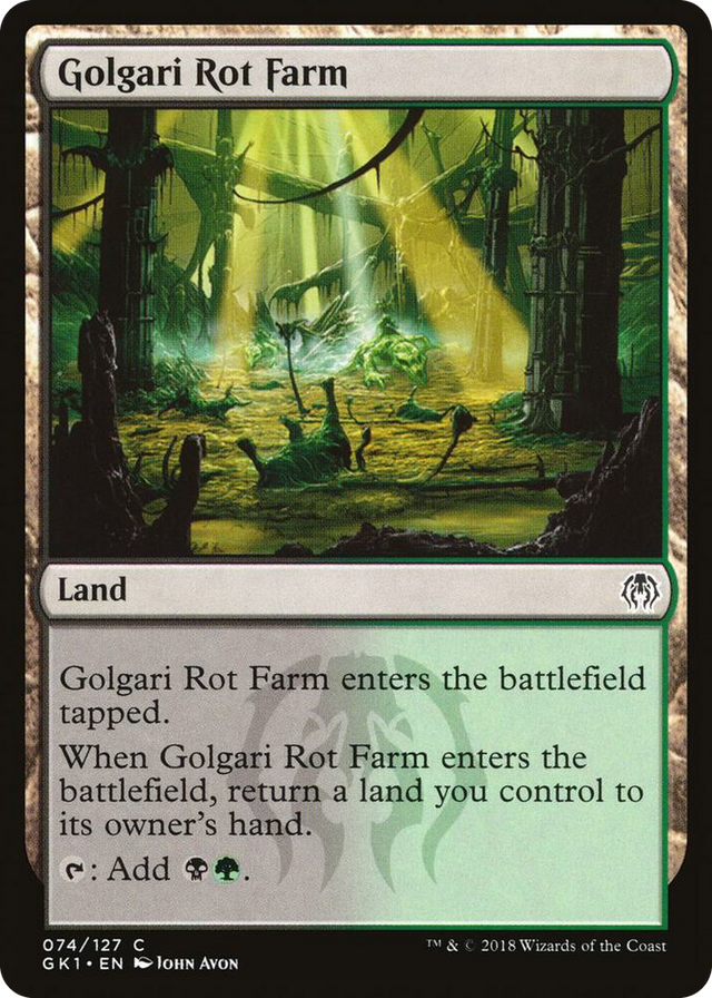0074 Golgari Rot Farm C Guilds of Ravnica: Guild Kits