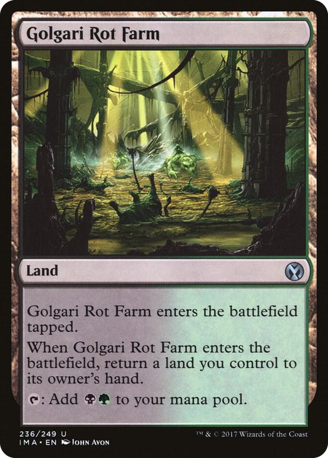 0236 Golgari Rot Farm U Iconic Masters