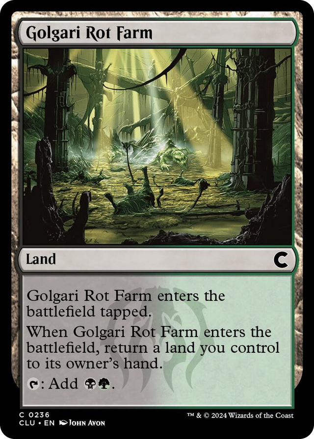 0236 Golgari Rot Farm C Ravnica: Clue Edition