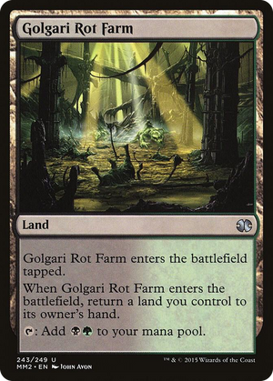 0243 Golgari Rot Farm U Modern Masters 2015