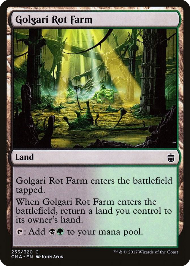 0253 Golgari Rot Farm C Commander Anthology