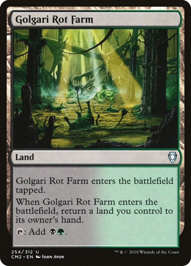 0254 Golgari Rot Farm U Commander Anthology Volume II