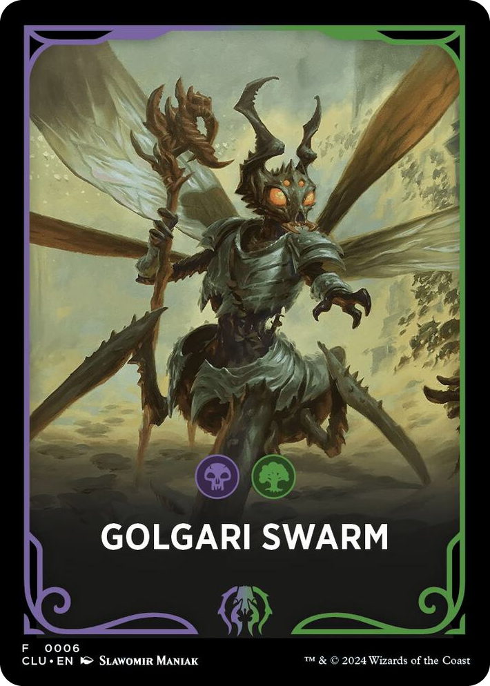 0006 Golgari Swarm Theme Card T Ravnica: Clue Edition