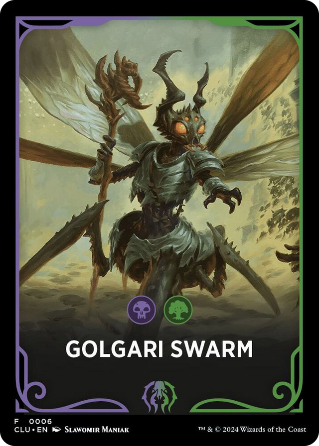 0006 Golgari Swarm Theme Card T Ravnica: Clue Edition