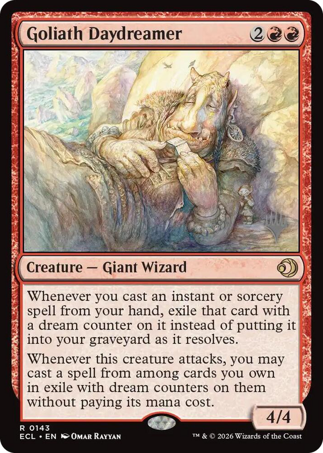 0143 Goliath Daydreamer R Promo Pack: Lorwyn Eclipsed