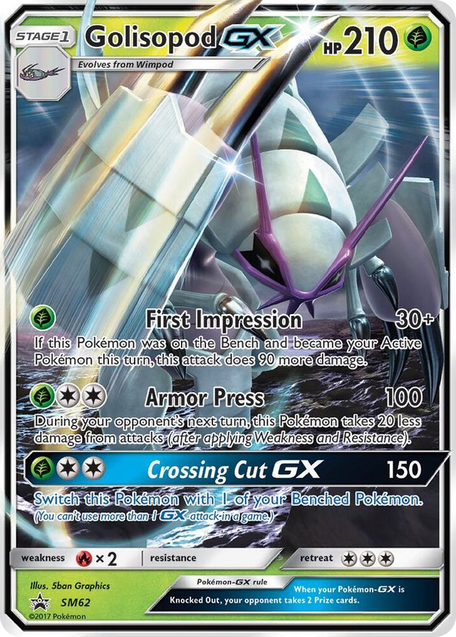 SM062 Golisopod GX - SM62 Promo SM Promos
