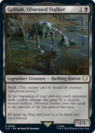 0026 Gollum, Obsessed Stalker R Commander: The Lord of the Rings: Tales of Middle-earth