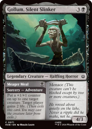 0071 Gollum, Silent Slinker C The Hobbit