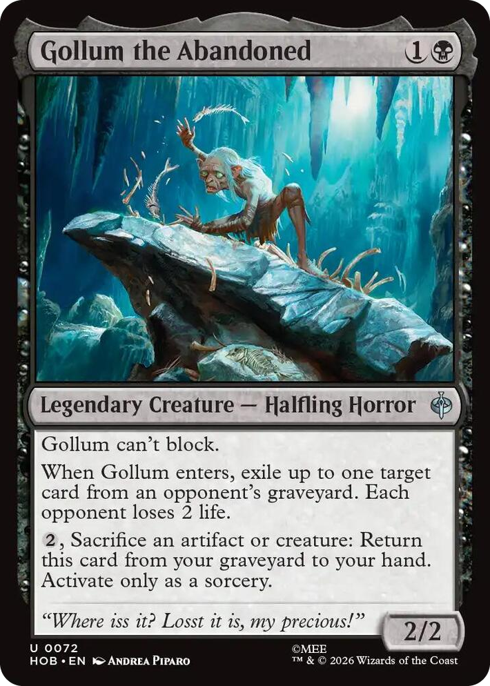 0072 Gollum the Abandoned U The Hobbit