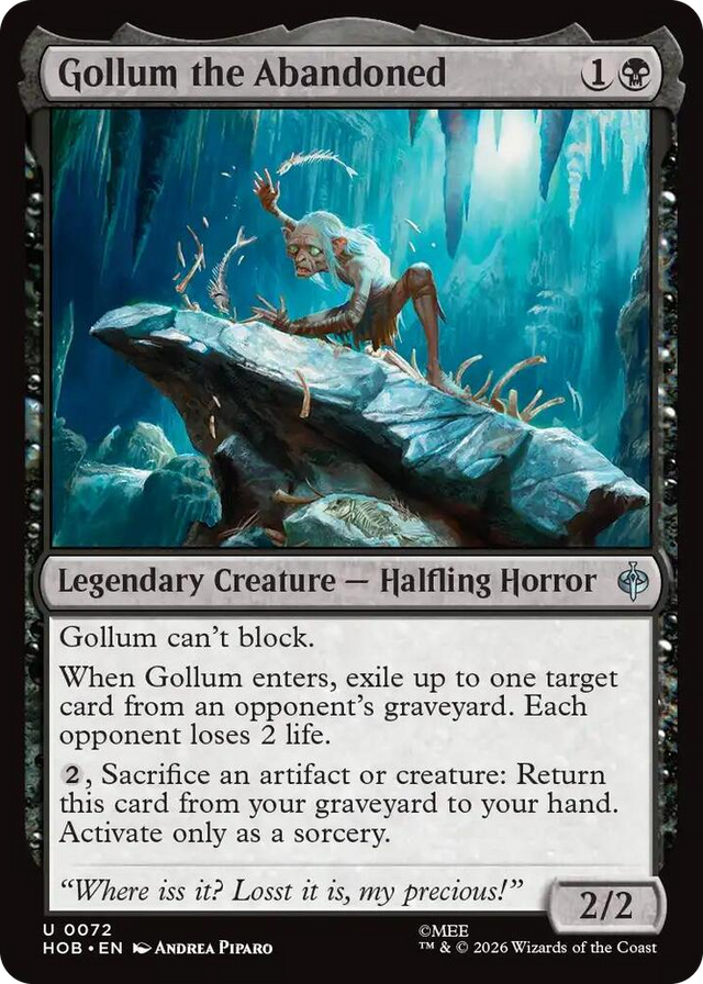 0072 Gollum the Abandoned U The Hobbit