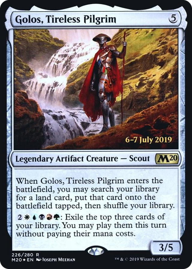 0226 Golos, Tireless Pilgrim R Prerelease Cards