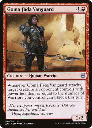 0141 Goma Fada Vanguard U Zendikar Rising