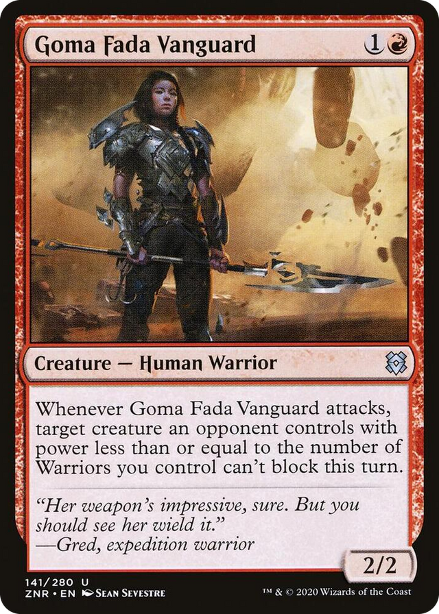 0141 Goma Fada Vanguard U Zendikar Rising