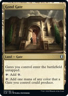 0353 Gond Gate U Commander Legends: Battle for Baldur's Gate