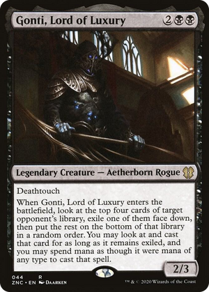 0044 Gonti, Lord of Luxury R Commander: Zendikar Rising