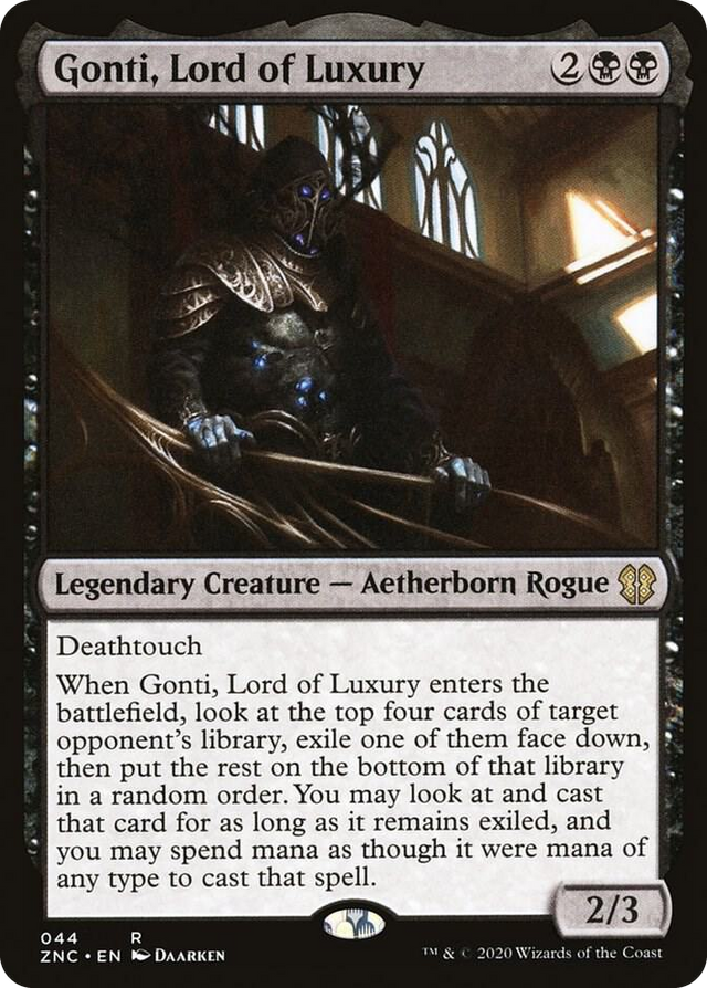 0044 Gonti, Lord of Luxury R Commander: Zendikar Rising