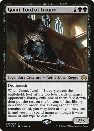 0084 Gonti, Lord of Luxury R Kaladesh