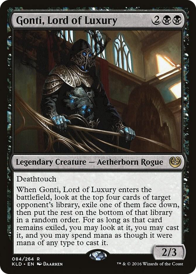 0084 Gonti, Lord of Luxury R Kaladesh
