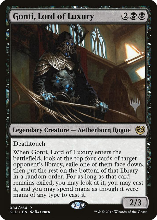0084 Gonti, Lord of Luxury R Promo Pack: Core Set 2021