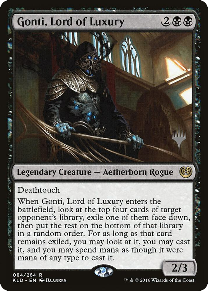 0084 Gonti, Lord of Luxury R Promo Pack: Core Set 2021