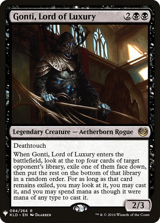 0084 Gonti, Lord of Luxury R The List Reprints