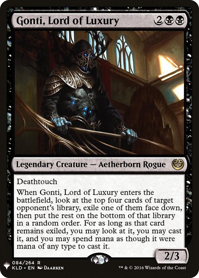 Gonti, Lord of Luxury #84 R - The List Reprints Pokemon card