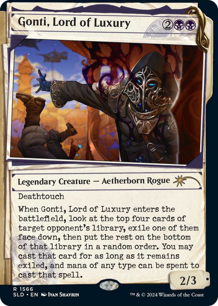 Gonti, Lord of Luxury #1566 R - Secret Lair Drop Series Pokemon card