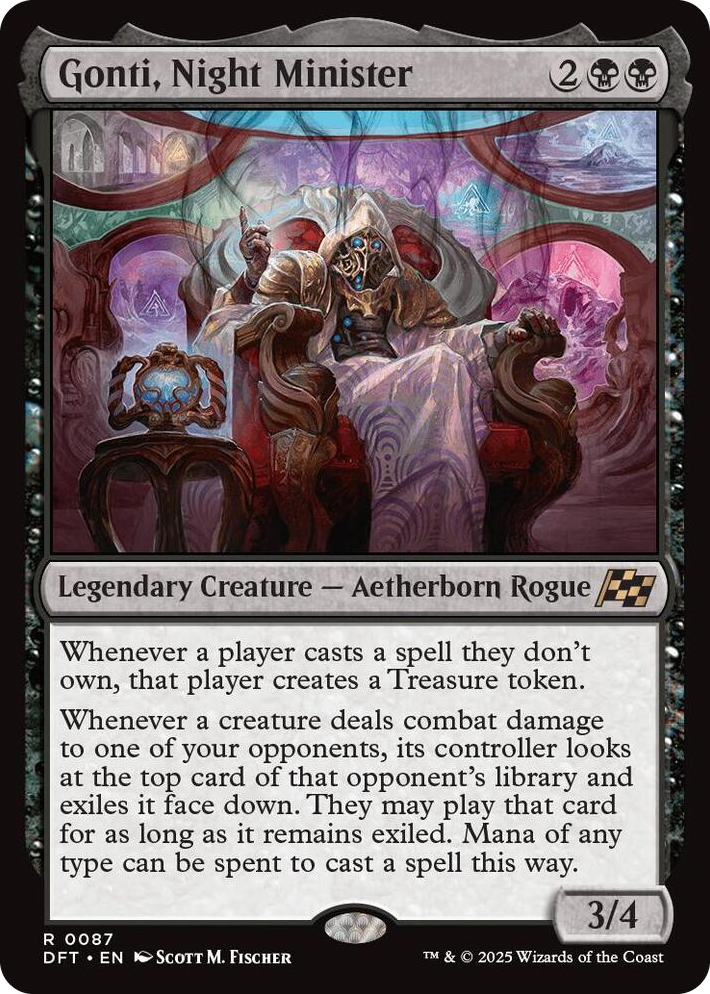 0087 Gonti, Night Minister R Aetherdrift