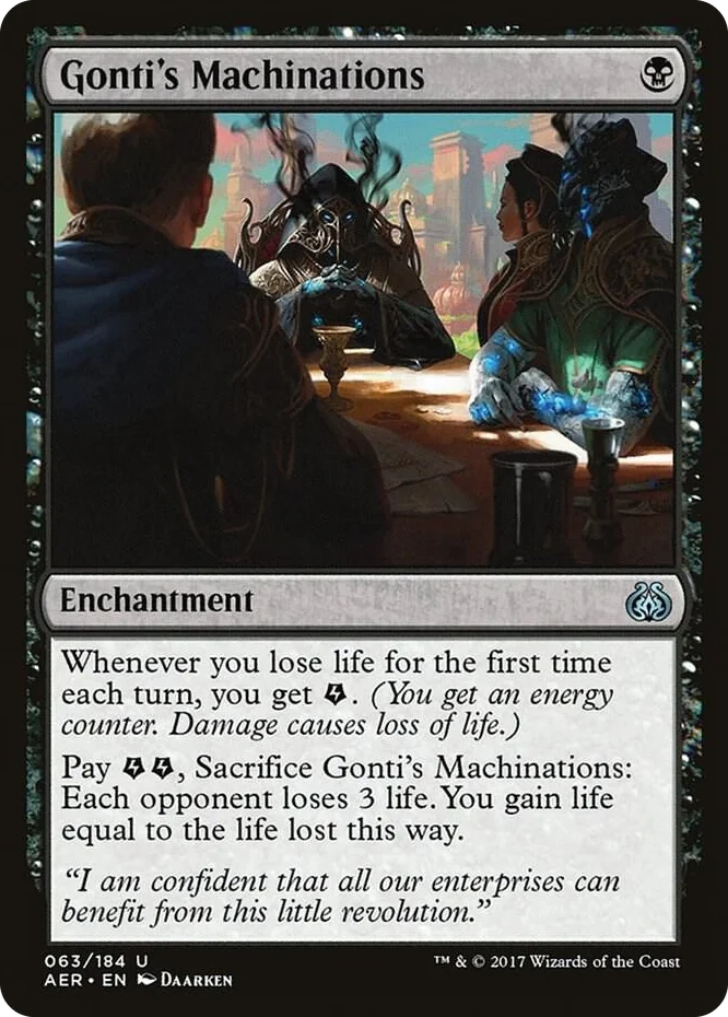 0063 Gonti's Machinations U Aether Revolt