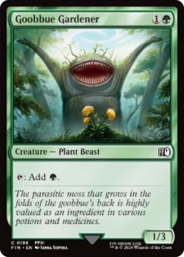 0188 Goobbue Gardener C FINAL FANTASY