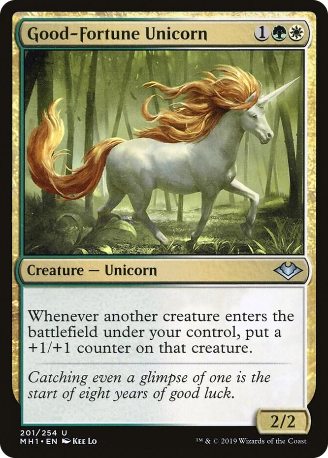 0201 Good-Fortune Unicorn U Modern Horizons