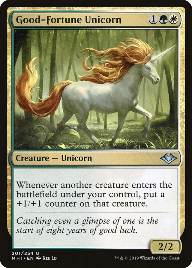 0201 Good-Fortune Unicorn U Modern Horizons