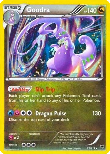 0077 Goodra - 77/119 (Cosmos Holo) Promo Blister Exclusives