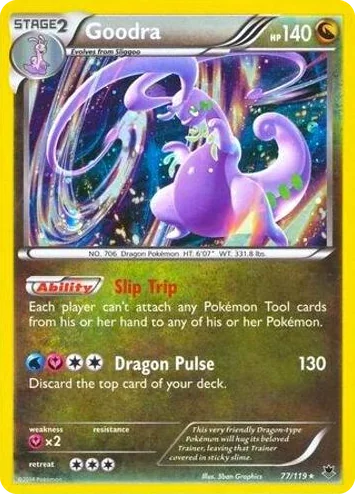 0077 Goodra - 77/119 (Cosmos Holo) Promo Blister Exclusives