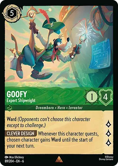 0089 Goofy - Expert Shipwright Rare Azurite Sea