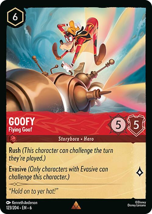 0123 Goofy - Flying Goof Rare Azurite Sea