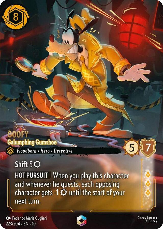 0223 Goofy - Galumphing Gumshoe (Enchanted) Enchanted Whispers in the Well