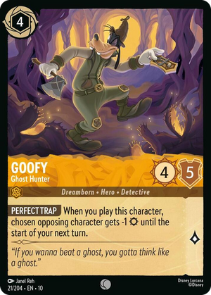 0021 Goofy - Ghost Hunter Common Whispers in the Well