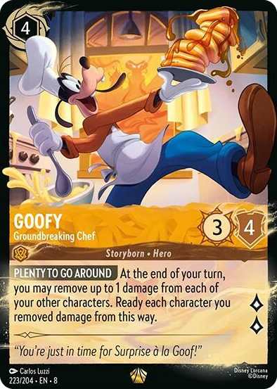 0223 Goofy - Groundbreaking Chef (223/204) Legendary Illumineer's Quest: Palace Heist